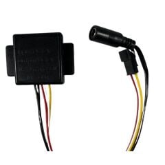 12 Volt 3 Amper Çift Çıkışlı El Algılama El Süpürme Siyah Ayna Arkası Sensör