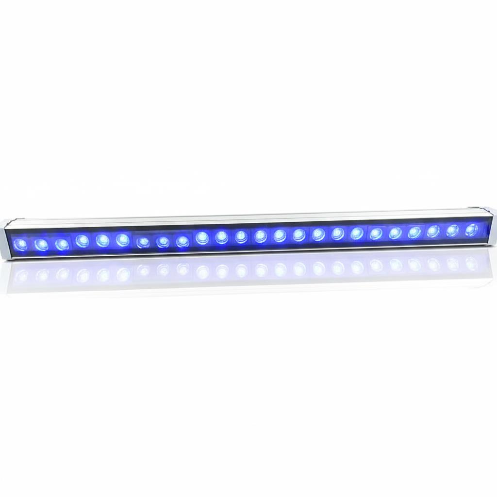 64CM 24W LED Duvar Boyama Wallwasher Mavi  220V