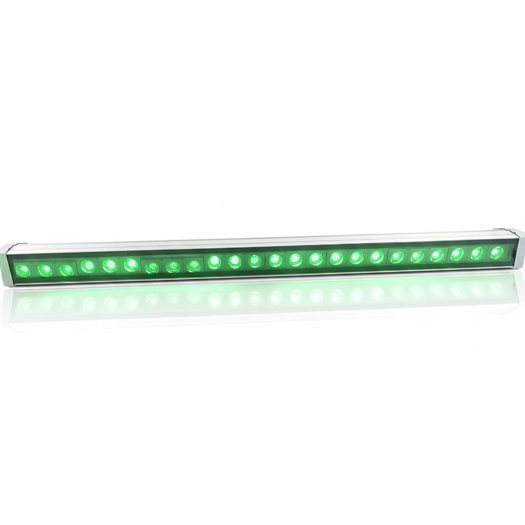 64CM 24W LED Duvar Boyama Wallwasher Yeşil 220V