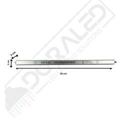Ultra slim ince parmak led adaptör 12 volt 8,3 amper 100 watt (35x2x2cm)