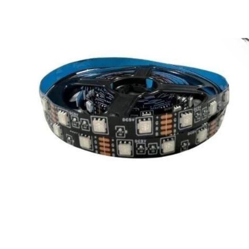 5V RGB Şerit Led 5050 Metrede 60Led (İP20) 5 Volt Rgb (5 Metre)