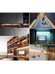 220 Volt 4014 Çubuk Led Gün Işığı 3000-3200K - Opak Cam 50 CM Kasalı Dim Edilebilir Bar Led 220v