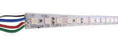 Alüminyum Kasa lı 5730 ledli Çubuk Led Bar Amber Sarı -Opak Cam 100cm