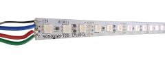 Alüminyum Kasa lı 5730 ledli Çubuk Led Bar Amber Sarı-Şeffaf Cam