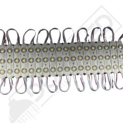 12 Volt Beyaz 1,5 Watt 3 lü Lensli 2835 Reklamcı Modül (10 Adet)