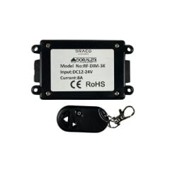 Kumandalı Led Dimmer RF Led Dimmer Uzaktan Kumandalı 12A