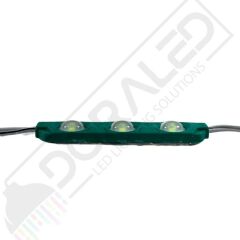 12 Volt Yeşil 1,5 Watt 3 lü Lensli 2835 Reklamcı Modül (10 Adet)
