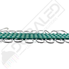 12 Volt Yeşil 1,5 Watt 3 lü Lensli 2835 Reklamcı Modül (10 Adet)