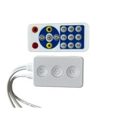 SP601E Çift Çıkışlı Bluetooth RF APP Pixel Led Kontrol Cihazı 2*600IC