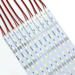 12 Volt BANTLI 5730 Ledli Led Bar Alüminyum Çubuk Led 72 Ledli Kırmızı 100cm