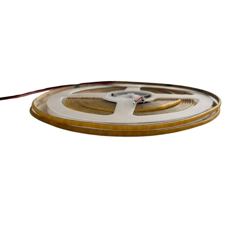 24V 3MM İnce Esnek Cob Şerit Led Natural Beyaz 400 Ledli IP20 5M