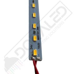 24 Volt BANTLI 5730 24 V Led Bar Alüminyum Çubuk Led 72 Ledli Natural Beyaz 4000-4500K 100cm