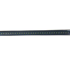 220 Volt 4014 Çubuk Led 1M Kasalı Dim Edilebilir Bar Led 220V Gün Işıgı 3000-3200K -Şeffaf Cam
