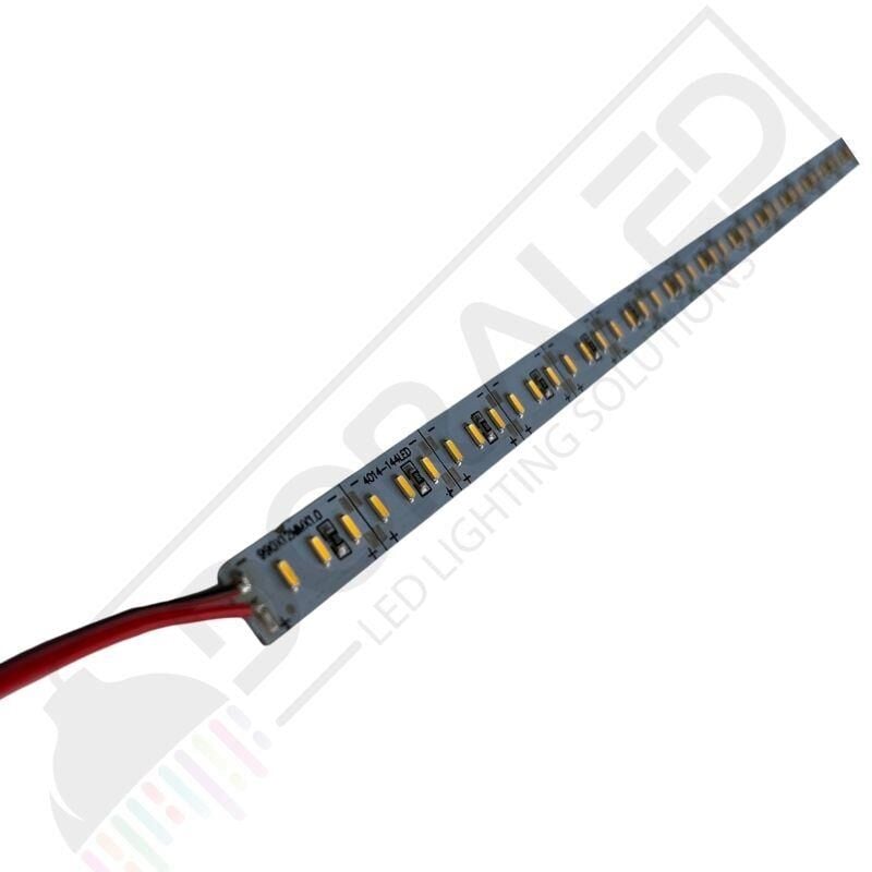 12 Volt 4014 Ledli Led Bar Alüminyum Çubuk Led 144 Sık Ledli Günışığı 3000-3200K 100cm 12V