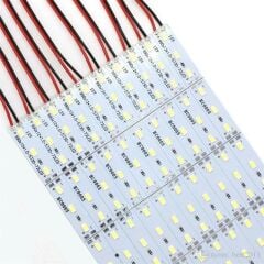 12 Volt BANTLI 5730 Ledli Led Bar Alüminyum Çubuk Led 72 Ledli Soğuk Beyaz 10000-15000K 100cm