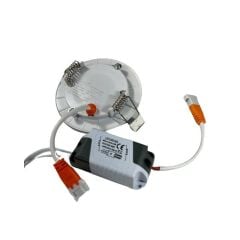 Watt Sıvaaltı GünIşığı (Gömme) Led Panel-Spot Lamba Işık Gücü:3W Dış Çap:8,5 Delik Çap:7,5cm