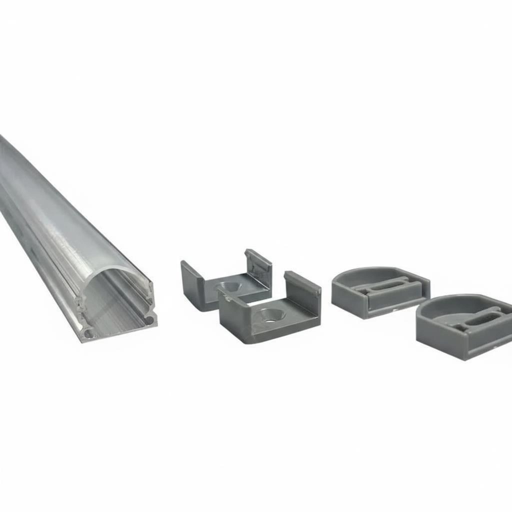 Alüminyum Boş Kasa Opak Cam Led Profil Yerli Kasa Opak Cam 50Cm