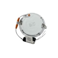 Sıvaaltı Beyaz (Gömme) Led Panel-Spot Lamba Işık Gücü:9W Dış Çap:14,5 cm Delik Çap:13,5 cm