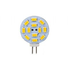G4 LED Ampul 10-30V Beyaz Yuvarlak İğne Bacak Beyaz Işık