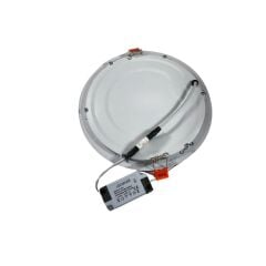 Sıvaaltı Beyaz (Gömme) Led Panel-Spot Lamba Işık Gücü:15W Dış Çap:19 cm Delik Çap:17,5 cm