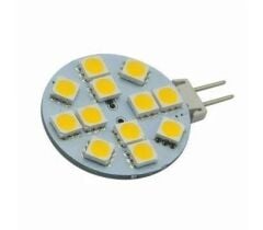 G4 LED AMPÜL 12V YUVARLAK İĞNE BACAK BEYAZ