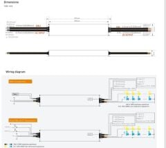 DC24V 300W 12,5A  DALİ DİM DT8, PUSH DİM ,0-10 DİM CCT İP67 TUNABLE