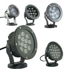 Bahce ve  Ağaç Led Aydınlatma Armatürleri Günışığı 3000-3200K 3W (Dış Çapı 7,5cm)-Işık Güçü=30W-420lm