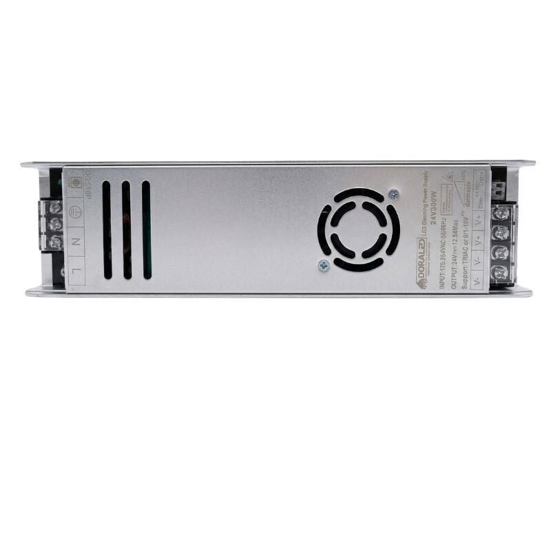 24 Volt Dim Edilebilir Triac Dimmer Şerit Led Adaptör 12,5 Amper 300 Watt IP20