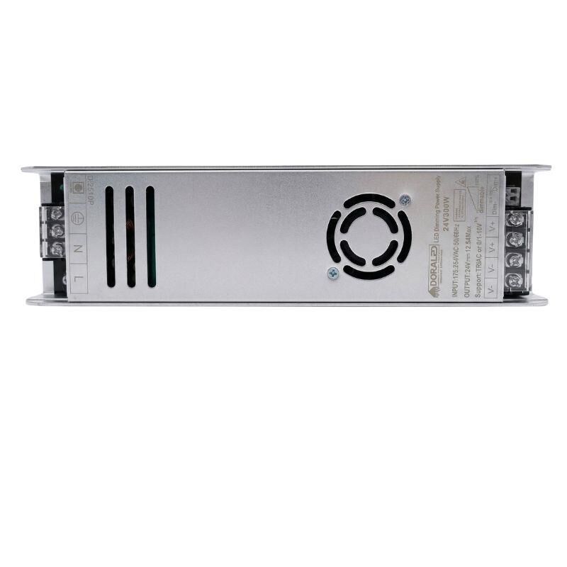 24 Volt Dim Edilebilir Triac Dimmer Şerit Led Adaptör 12,5 Amper 300 Watt IP20