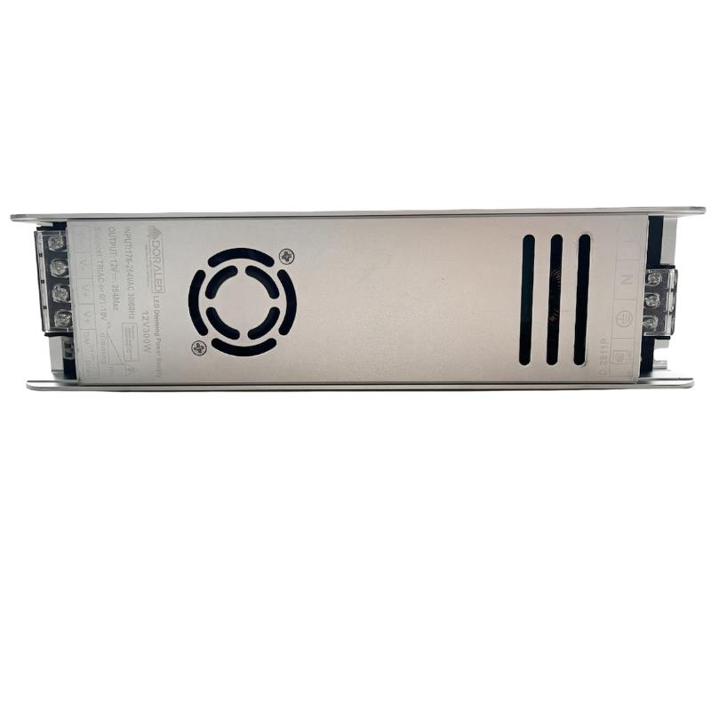 12 Volt 0-10v Dim Edilebilir Şerit Led Adaptör Akıllı ev 0-10v 25 Amper 300 Watt Adaptör