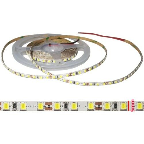 5600 Kelvin 120 Ledli Şerit Led 5mm ince pcb 5600K 5Metre