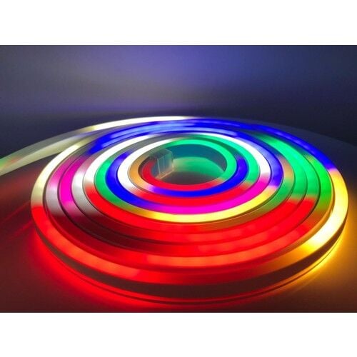 NEON RGB LED ÇİFT TARAFLI 220 VOLT 5 METRE