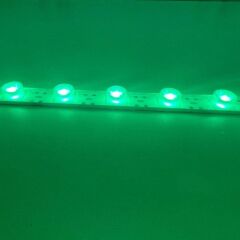 12V 100CM 18LEDLİ 27W MERCEKLİ LED BAR ÇUBUK LED 30DERECE LENSLİ İP65 YEŞİL