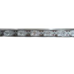 12V 100CM 18LEDLİ 27W MERCEKLİ LED BAR ÇUBUK LED 30DERECE LENSLİ İP65 AMBER SARI