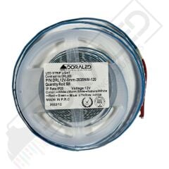 5mm 12V 120 LEDLİ 4000K Natural Beyaz Şerit Led (5M)İNCE PCB Lİ