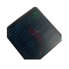 Bluetooth Lu Telefon Kontrollü Çanta Ekranı S3264 Flexible Matrix Led Ekran 5V 64*64 dots 250*250mm