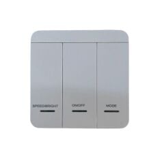 Anahtarlı Duvar Tipi Tek Renk Pixel Şerit Kontrol Devresi 12-24 Volt