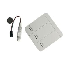 Anahtarlı Duvar Tipi Tek Renk Pixel Şerit Kontrol Devresi 12-24 Volt