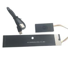 Bluetooth Lu Telefon Kontrollü Şapka Ekranı PB-1248 Flexible Matrix Led Ekran 5V 12*48 dots 152*32mm