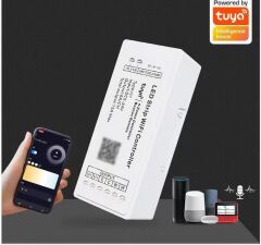Tuya Destekli Wifi Kontrollü Dimmer Şerit Led Kontrol Devresi - 4 Kanal