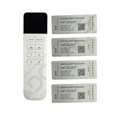Tuya Destekli Wifi Kontrollü Dimmer Şerit Led Kontrol Devresi - 4 Kanal