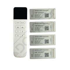 Tuya Destekli Wifi Kontrollü Dimmer Şerit Led Kontrol Devresi - 4 Kanal