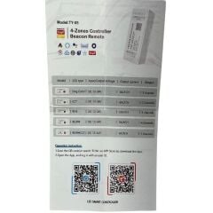 Tuya Destekli Wifi Kontrollü RGB Şerit Led Kontrol Devresi 5-24V