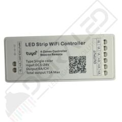 Tuya Destekli Wifi Kontrollü Kumandalı RGBW Şerit Led Kontrol Devresi 5-24V