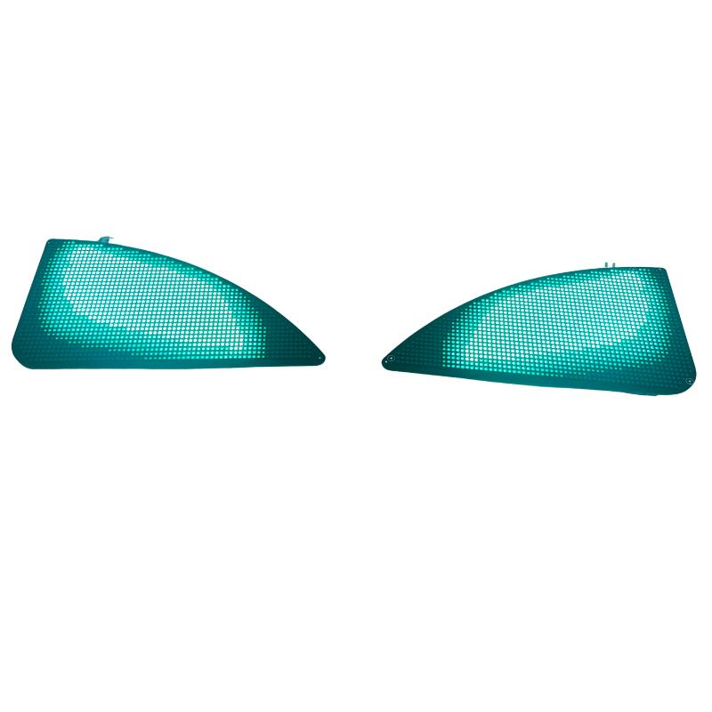 PB-32128 Araç Far Ledi Bluetooth Kontrollü Matrix Led ŞEYTAN GÖZ-DEVİL EYE 12V 1,5M KABLO 32*128 dots 130*73mm