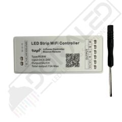 Tuya Destekli Wifi Kontrollü RGBW Şerit Led Kontrol Devresi 5-24V