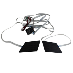 PB-4896 Araç Far Ledi Bluetooth Kontrollü Matrix Led ŞEYTAN GÖZ-DEVİL EYE 12V 1,5M KABLO 48*96 dots 110*70mm