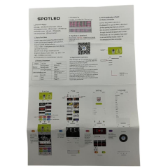 PB-6096 Araç Far Ledi Bluetooth Kontrollü Matrix Led ŞEYTAN GÖZ-DEVİL EYE 12V 1,5M KABLO 60*96 dots 110*75mm