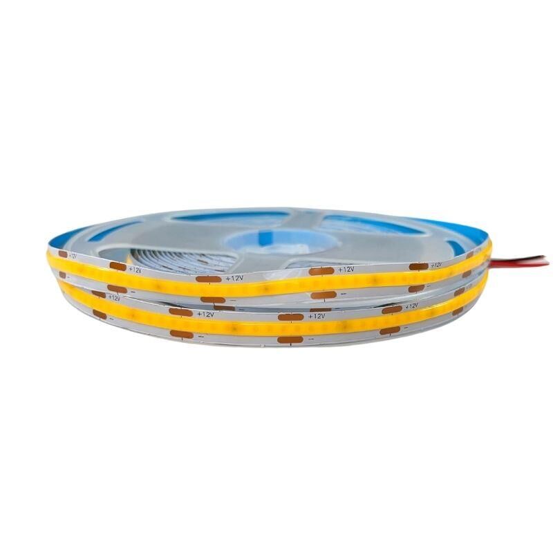 12V 8MM Esnek Cob Şerit Led Gün Işığı 320 Ledli IP20 5M