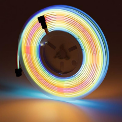 12V 10MM PCB ESNEK COB ŞERİT LED RGB 768 LEDLİ IP20 5M